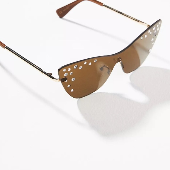 Lele Sadoughi Downtown Disco Cat Eye Sunglasses - Picture 3 of 6